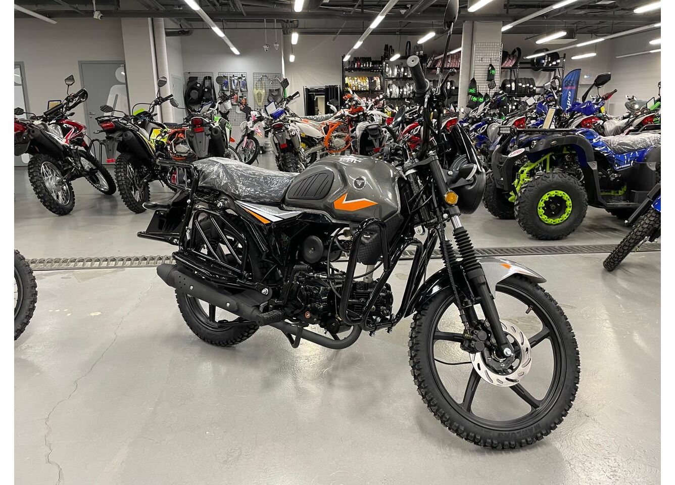 Мопед VMC NOVA 49сс (125сс) Led Full, дисковый тормоз, RKB RATO с баланс. валом, сигнализация в Нефтекамске