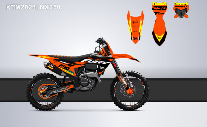 Кроссовый мотоцикл Sanchez Fury NX250 в Нефтекамске