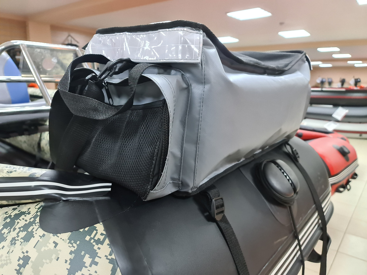 СУМКА ЛЮКС НА БАЛЛОН ДЛЯ ЛОДОК ПВХ 50Х25Х25 СМ в Нефтекамске