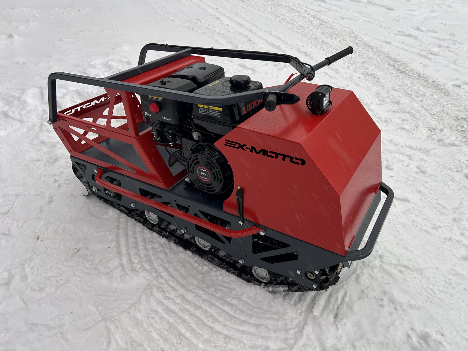 Мотобуксировщик EX-MOTO SNOWDOG S500 15л.с в Нефтекамске