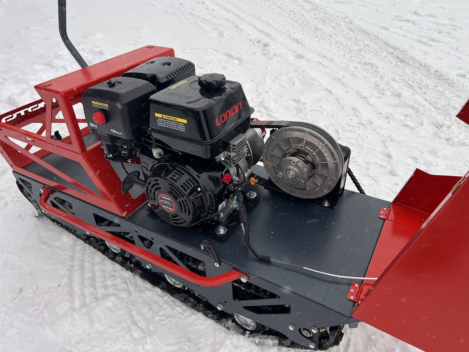 Мотобуксировщик EX-MOTO SNOWDOG S500 15л.с в Нефтекамске