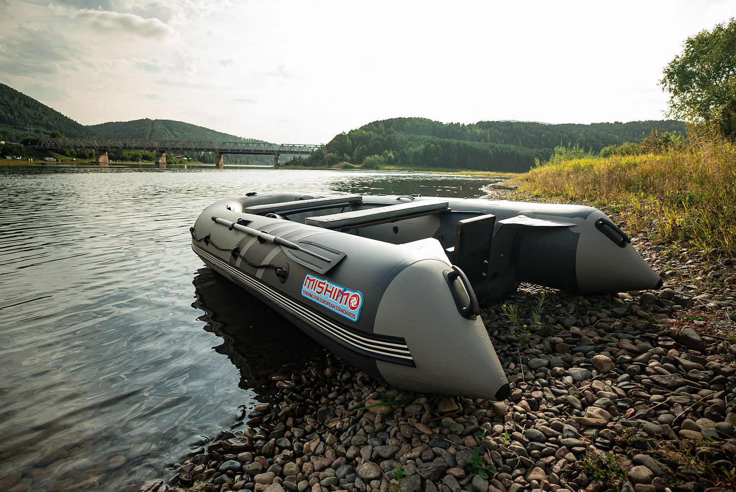 Лодка MISHIMO RIVER JET 390 под водомет в Нефтекамске