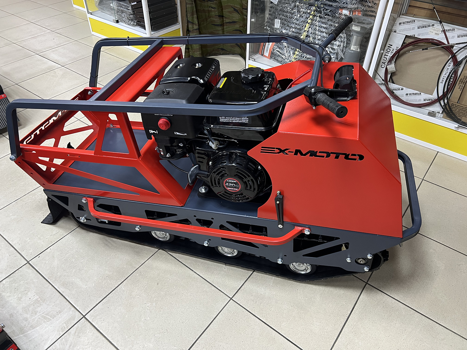 Мотобуксировщик EX-MOTO SNOWDOG S500 15л.с в Нефтекамске