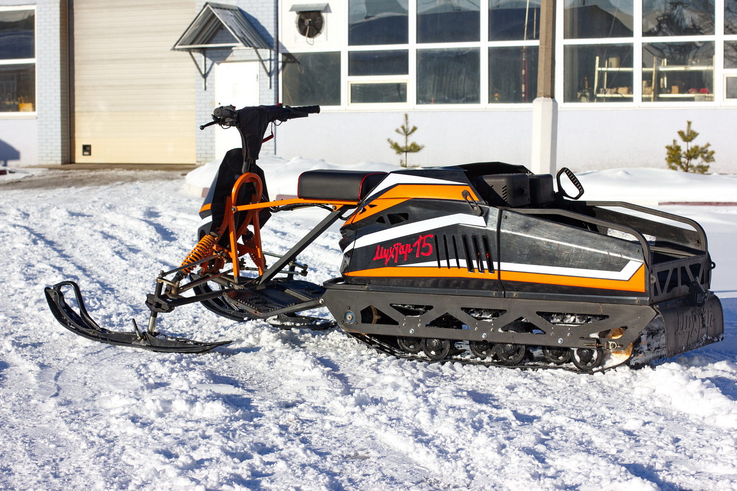 Мотобуксировщик IRBIS Мухтар 15 с лыжным модулем в комплекте в Нефтекамске