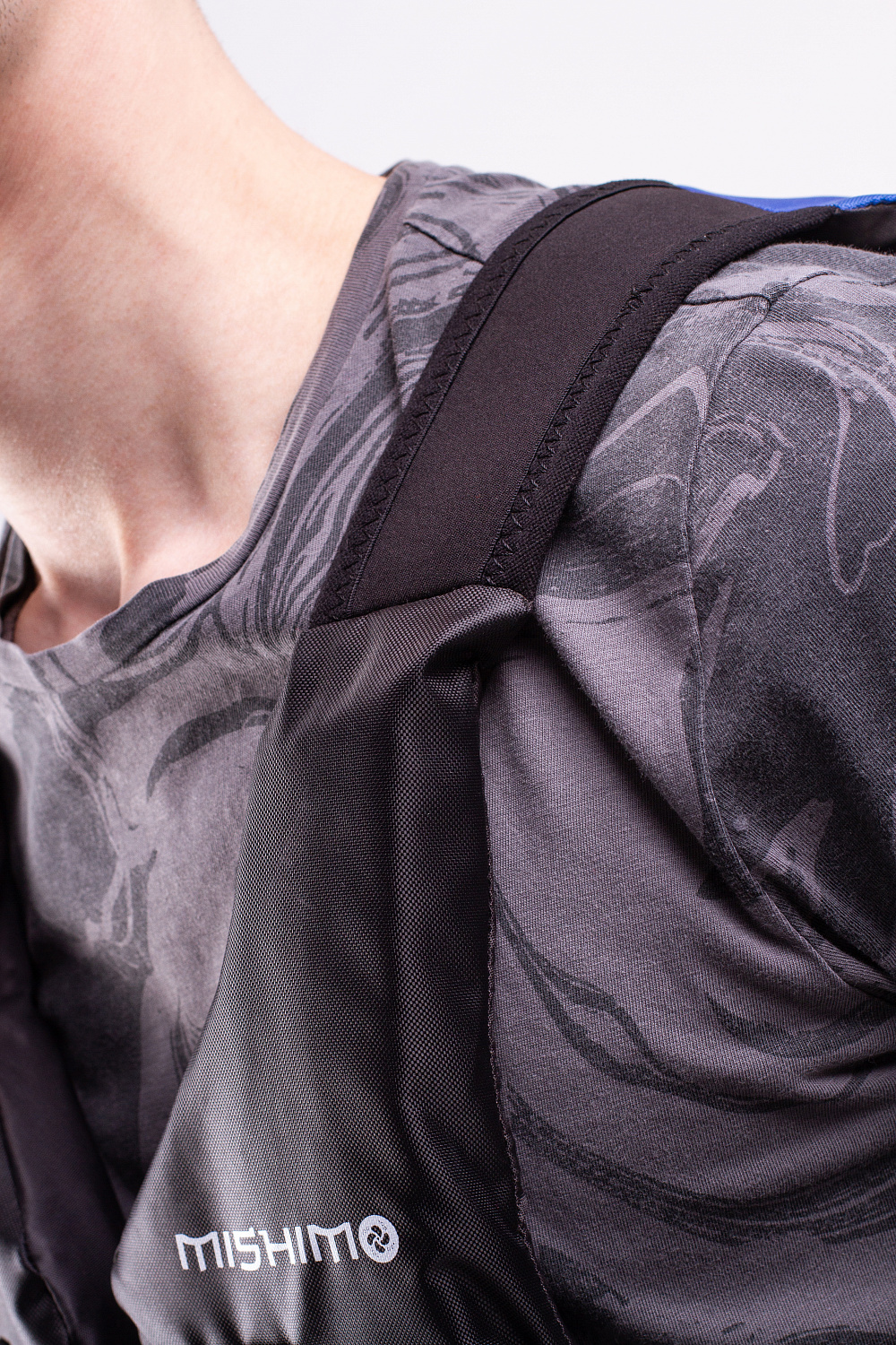 Жилет спасательный MISHIMO PRO Премиум качества Черно-синий в Нефтекамске