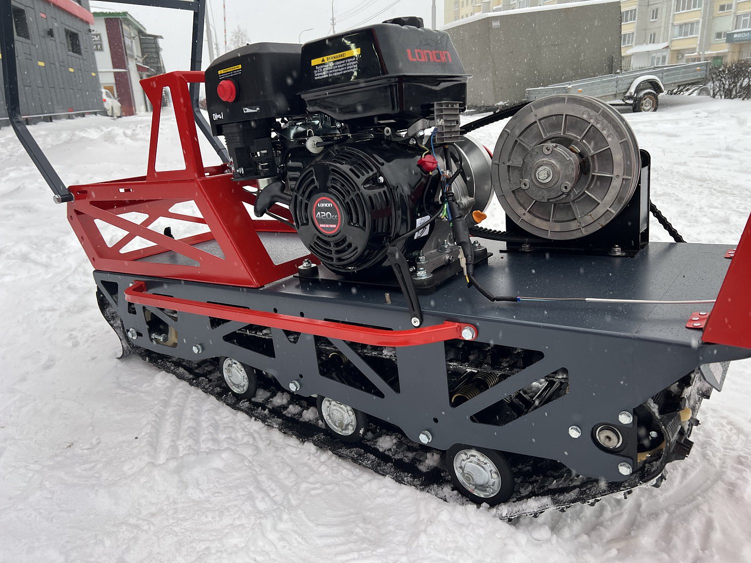 Мотобуксировщик EX-MOTO SNOWDOG S500 15л.с в Нефтекамске