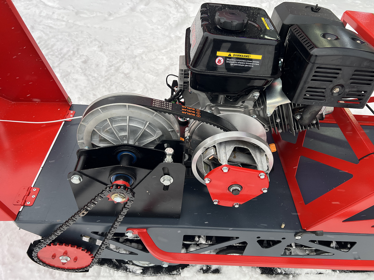 Мотобуксировщик EX-MOTO SNOWDOG S500 15л.с в Нефтекамске