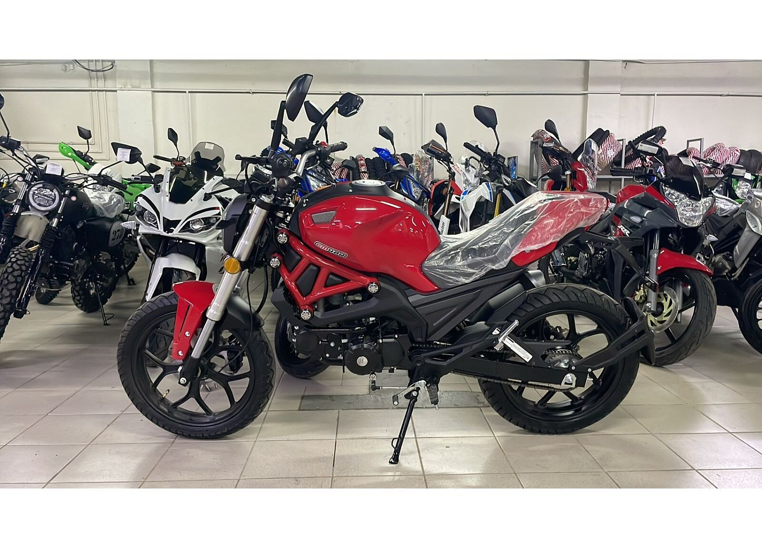 Мотоцикл VMC Monster - 250сс (replica Ducati Monster), дисковый тормоз, баланс. вал. в Нефтекамске