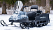 Миниснегоход Бурлак Егерь Экспедитор 15 л.с. , реверс, тормоз, капот белый в Нефтекамске