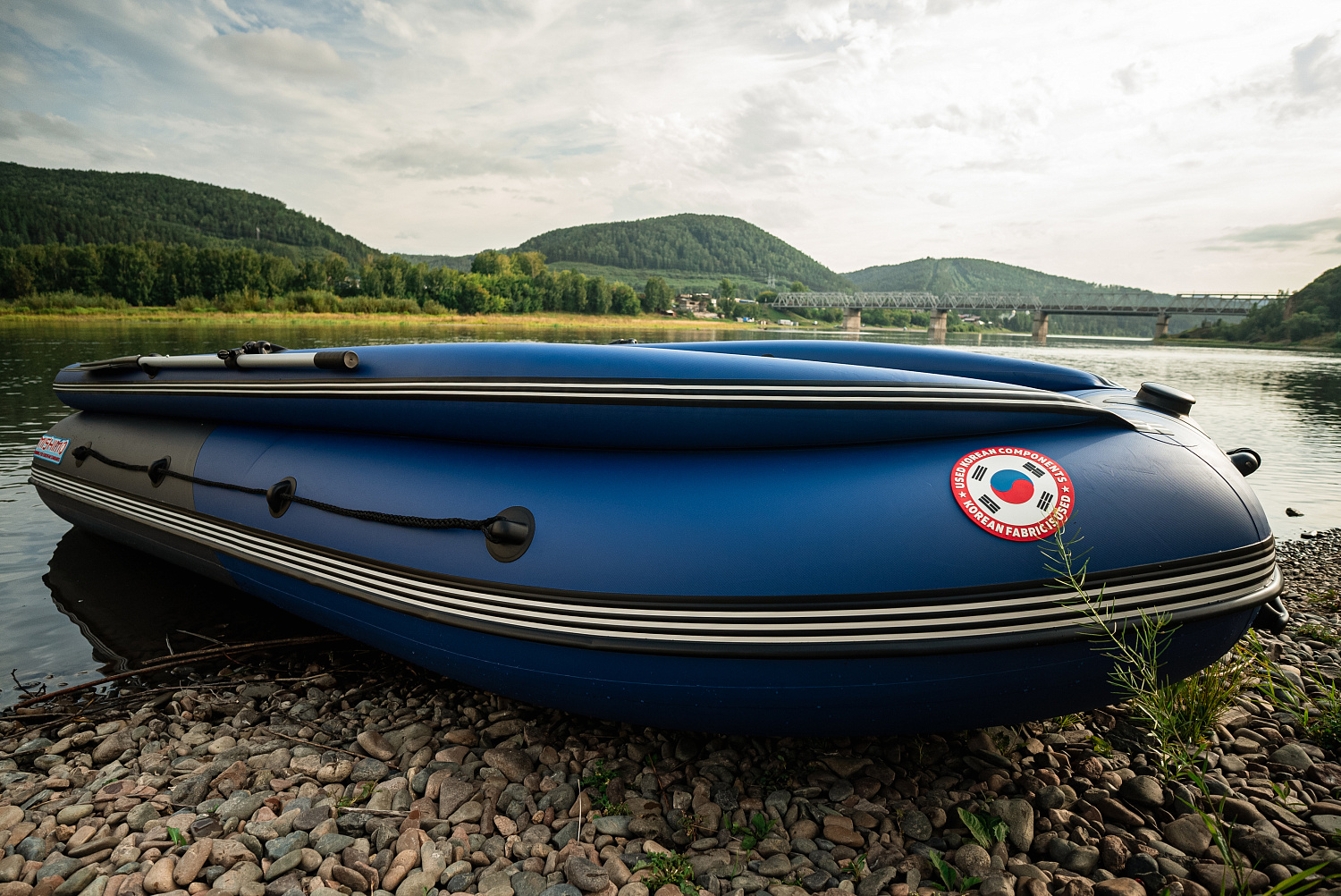 Лодка MISHIMO RIVER FJET PRO 430  под водомет в Нефтекамске